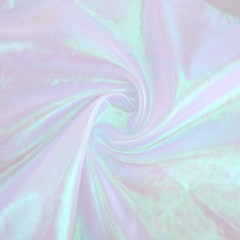 3.3 Yard Sheer Iridescent Rainbow Holographic Organza Fabric 59×118 Inches