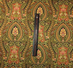 MILL CREEK CARILO LUSTROUS JEWEL FLORAL DAMASK COTTON SATEEN FABRIC BY YARD 54″W