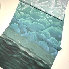 Ombre Clouds Fabric Panel Nancy Crow John Kaldor Fabricmaker 1 YARD 100% Cotton