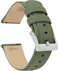 Barton Sailcloth Watch Band Army Green