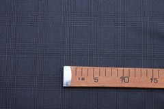 Ermenegildo Zegna Electa Wool Fabric 3.5m Deep Teal Aqua Prince of Wales Suit