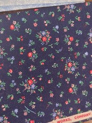 12 Fabric Scraps multicolor various patterns