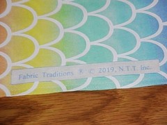 Mermaid Fish Scale Ombre MultiColor Rainbow Cotton Fabric Traditions By The Yard