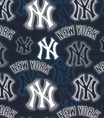MLB Official Branded 100% Cotton (Fat Quarter, Half Yard, Yard)