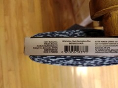 Better Homes & Gardens 100% Cotton Herringbone Blue 8 Yards Fabric Full Bolt