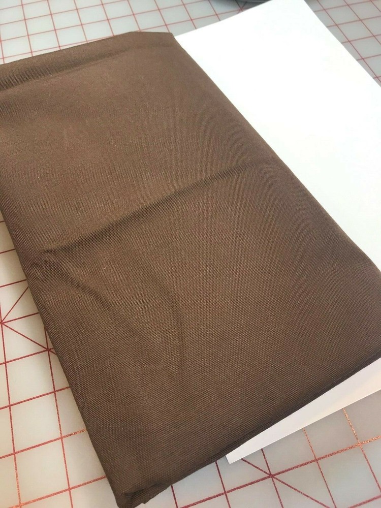 New Outdoor Fabric – Sola Solar “Chocolate Brown” 100% Polyester 32″L x 54″W