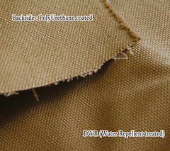 RARE HEAVY 21OZ DURABLE COTTON 10S 6X5 CANVAS FABRIC CRAFTS OUTDOOR BACKPACK DWR