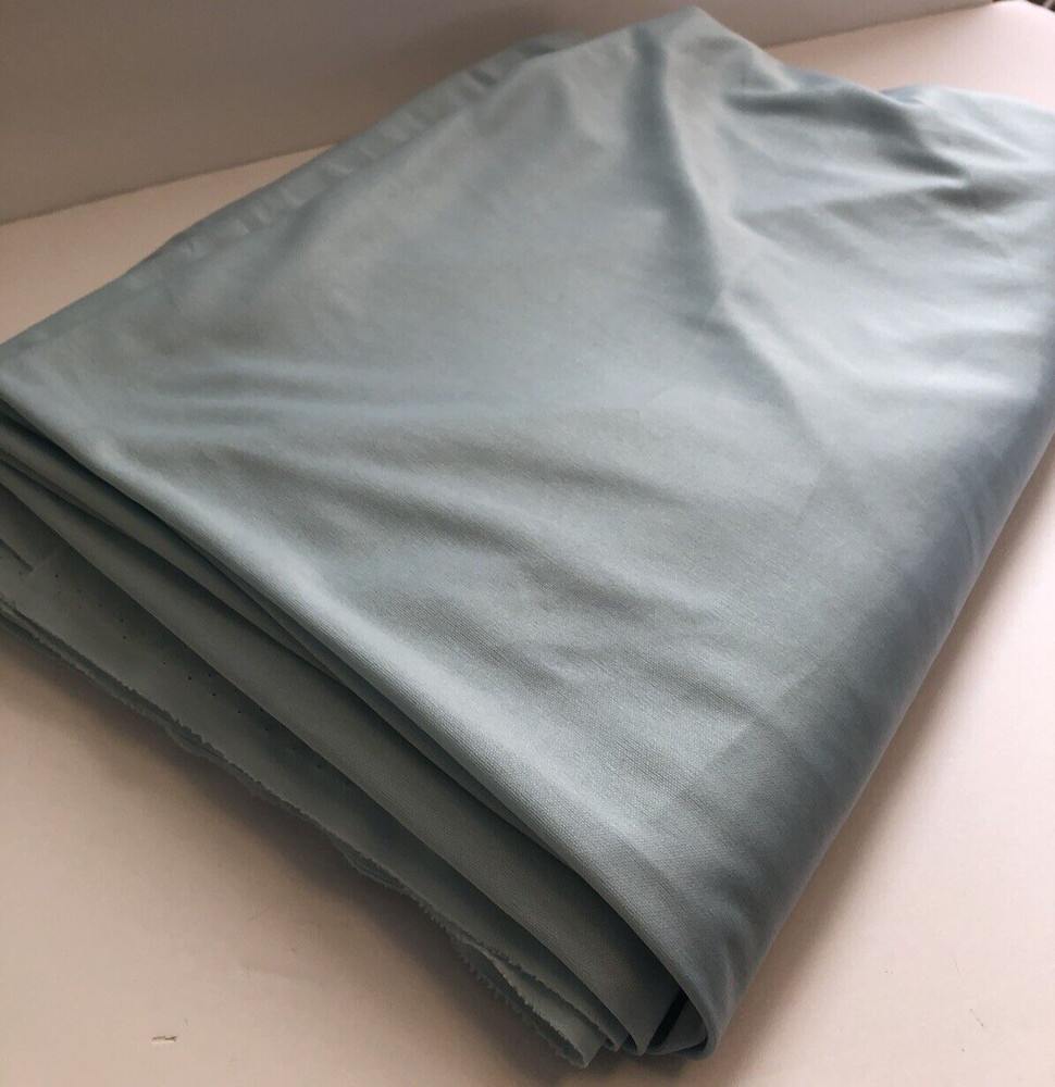 4.70 Yards x 1.75 Yards Polyester Fabric – Semi-sheer, Stretchy, Flowy, lt. blue