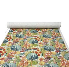 P KAUFMANN FAIRY MEADOW CARNAVAL ABSTRACT TREES MULTIPURPOSE FABRIC BY YARD 54″W