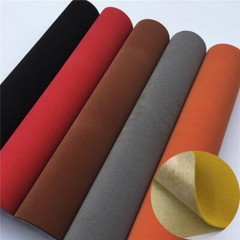Self Adhesive Faux Suede Fabric Wrap Film Sticker Stretch Car Interior DIY Craft