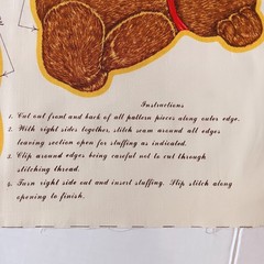 VIP Cranston Print Nostalgia Collection “Old-Fashioned Bears” Cut & Sew Panel