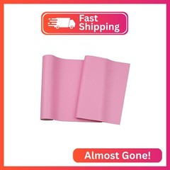 RAMYA Solid Color Faux Leather Sheets( 7.8 “X 53” ), Leather Fabric is Perfect f
