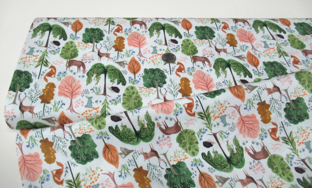 Timeless Treasures quilt-craft fabric FLORAL FOREST 6 yds (dfn-3432) Bolt!