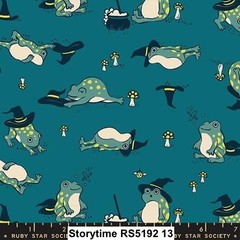 MODA Ruby Star Halloween Freaky Familiars100% cotton fabric by the yard RS519213