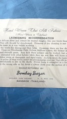 Vintage Thai Silk 4yds Peacock Blue