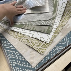 Fabric Samples 44 Page Book Villa Nova Huari 14×16” Pieces