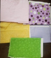 Estate Mixed Brands Quilting Fabric Lot 27 pcs of 1/2 Y Cuts Mostly Different #2