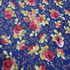 Cotton-Poly Blend Fabric, Vintage Garden Rose Pattern(6 Styles) – By the Yard