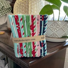 Riley Blake Designs Pixie Noel Fat Quarter Bundle Cotton Multicolor Holiday