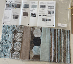 Annie’s Creative Quilters Fabric Pack+ Pattern, Benartex Collection FQ067 New