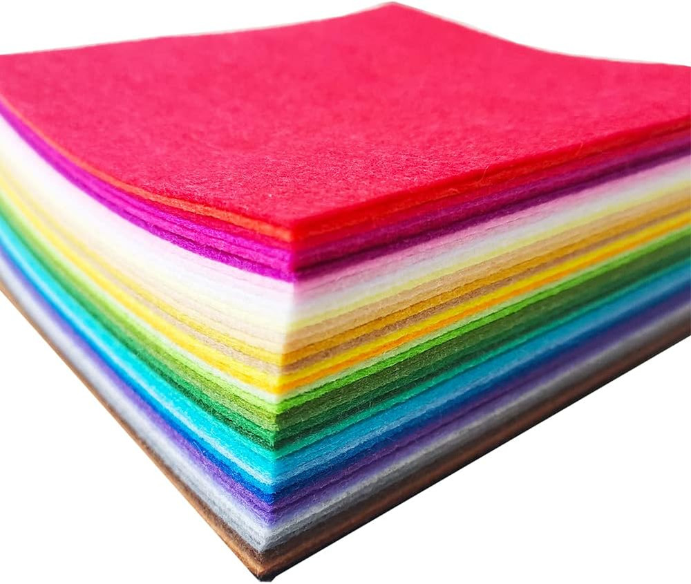 Felt Sheets, 40 Pcs 8 X 12 Inches (20 X 30Cm) 1Mm Thick Soft Felt Fabric Sheet,
