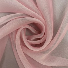 Jolene BABY PINK Polyester Two-Tone Chiffon Fabric by the Yard – 10135