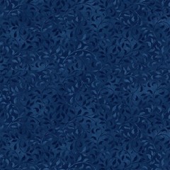 Wilmington Prints True Navy Blue Climbing Vine 45″ Wide 100% Cotton 1 2/3 Y