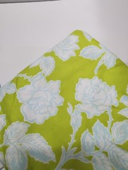 Heather Bailey Fabric Pop Garden Roses Green Blue Sew Craft Quilting FAT QUARTER