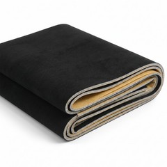 80″×19.7″ Black Suede w Adhesive Headliner Fabric Reupholster Aging/Smell Roof