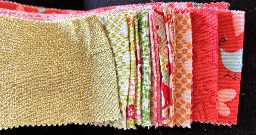 Hand Cut Jelly Roll 31-2.5” Strips