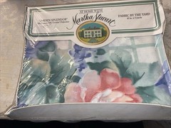 At Home With Martha Stewart FABRIC BY THE YARD 3 Yds ‘GARDEN SPLENDOR’