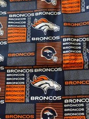 NFL Denver Broncos New Design Cotton Fabric 1/2 Yard x 56″ Wide