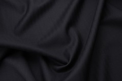 Reda lightweight wool suiting fabric,diplomatic black ,micro herringbone pattern
