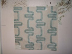 Clarke & Clarke, Mikkel, Embroidered Novelty Stripe, Various Colors Available