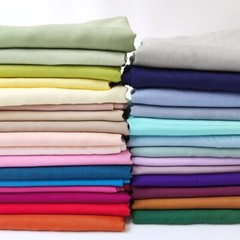 55‘’ Wide Silk Cotton Lining White Solid Color Natural Silk Fabric Dress Scarf