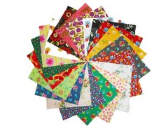 40 8″ Quilting Fabric Squares/ Among the Flowers, Florals !!!Buy It Now