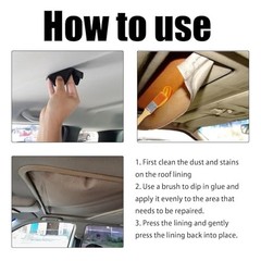 Car Headliner Adhesive,Headliner Repair Glue,Upholstery Glue for Cars,Car Roof