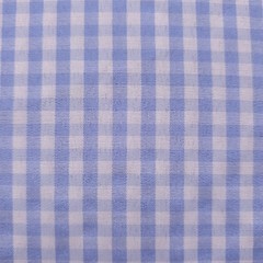 Sky Blue Small Gingham Check 58″ By The Yard Pillow Cushion Fabric