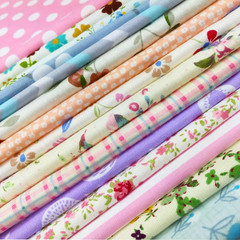 Flic-Flac Quilting Fabric Squares 100% Cotton Precut Quilt Sewing Floral Fabrics