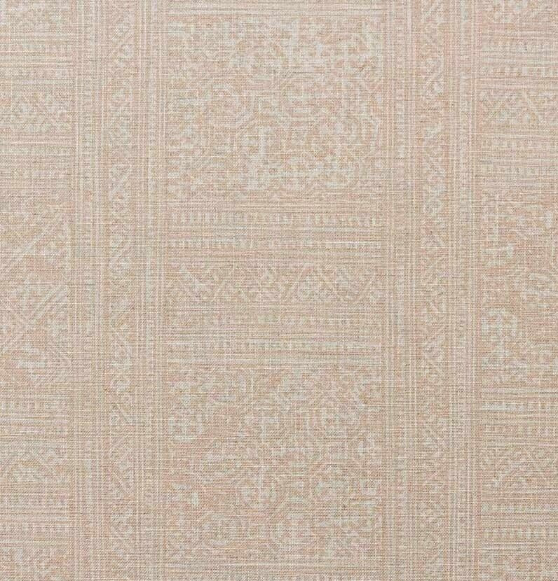 ANDREW MARTIN CURTAIN FABRIC DESIGN Ostuni 2.4 METRES BLUSH LINEN BLEND