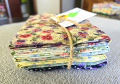8 Fat Quarters Cotton Quilting Sewing Crafts VIP Cranston Small Floral Fabric