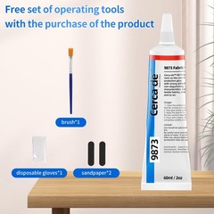 Strong Fabric Glue – Clear Liquid Stitch Adhesive, Waterproof for Clothing Repai
