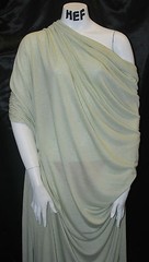 Linen Jersey Knit Fabric Ecofrindly soft & highend fabric 6-6.5 Oz Light Mint