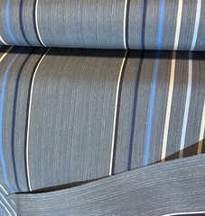 20 YARDS SUNBRELLA SHADE OUTDOOR WATERPROOF FABRIC MOTIVE DENIM 4895 47″ WIDE