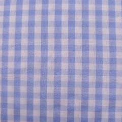 Sky Blue Small Gingham Check 58″ By The Yard Pillow Cushion Fabric