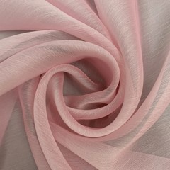 Jolene BABY PINK Polyester Two-Tone Chiffon Fabric by the Yard – 10135