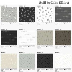 Andover Fabrics – Still – Half Dome – Black, Fabric BTY