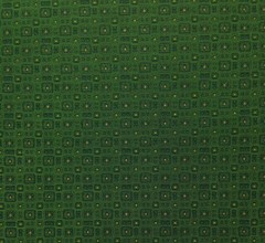 CRYPTON® TOWN SQUARE FOREST GREEN GEOMETRIC STAIN RESISTANT FABRIC BY THE YARD