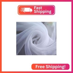 Sedona Designz 120″ Wide x 5 Yards Roll – Sheer Voile Chiffon Fabric – Perfect f