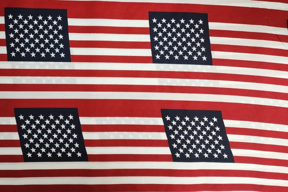 Make your own 7″ x 13″ Flags 10 Flags per Yard or Use to Decorate 80% Polyester